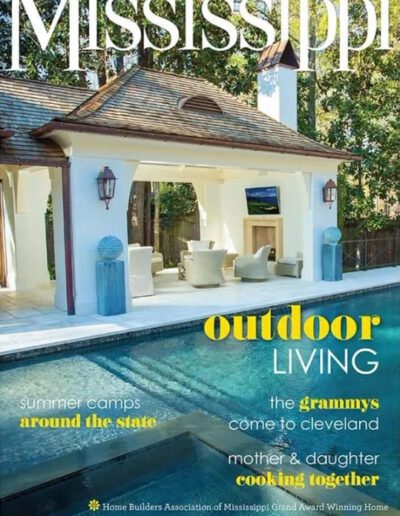 The cover of mississippi home magazine.